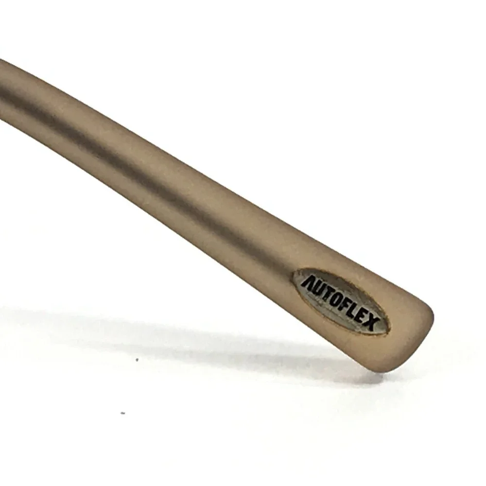 Autoflex Eyeglasses Frames LONG RUN 033 Gunmetal Gray Oval Wire Rim 53-15-140